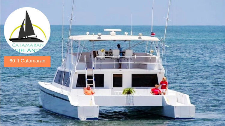 60 ft Catamaran Boat Manuel Antonio Costa Rica